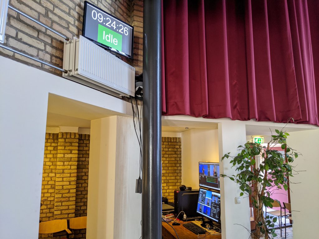 Streaming infoboard